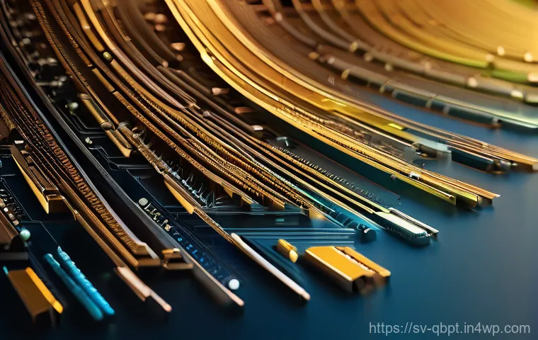 양자 컴퓨터의 시장 전망 - Here are three detailed image generation prompts in English, inspired by the provided text about qua...