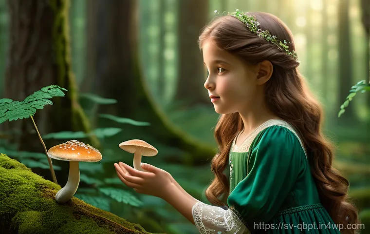 양자컴퓨터의 현재 기술 동향 - Prompt 1: Enchanted Forest Encounter**