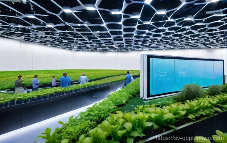 양자컴퓨팅의 환경적 영향 - **Prompt:** "A conceptual artwork illustrating the 'circular economy' for rare materials in quantum ...